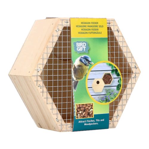 Vogelhuis hexagon - Afbeelding 3